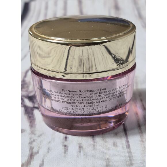 Estee Lauder Resilience Multi-Effect Tri-Peptide Creme SPF 15, 0.5 oz/ 15ml NEW - Picture 4 of 4